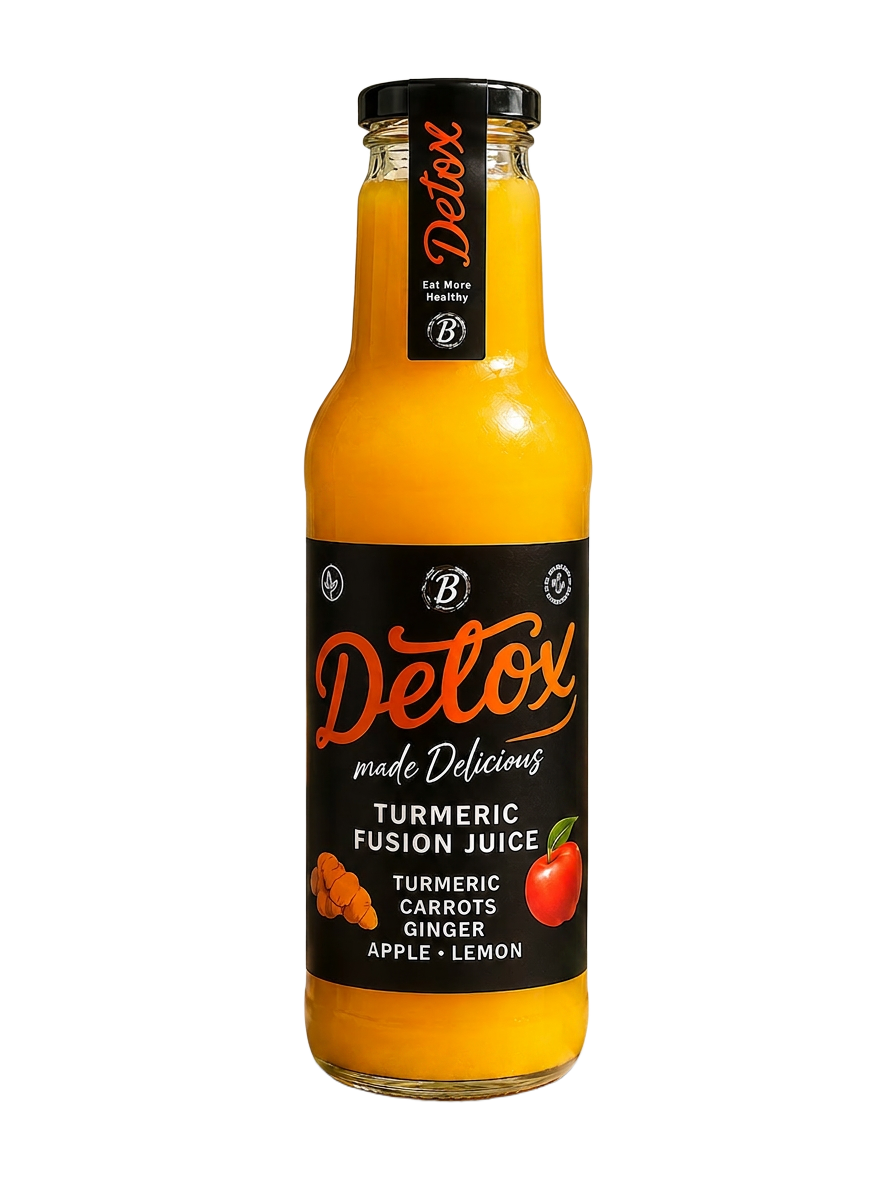 Turmeric Fusion cold-pressed wellness bottle, 10 oz